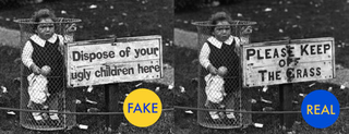 Illustration for article titled 86 Viral Images From 2014 That Were Totally Fake